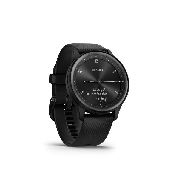 GARMIN - Vivomove Sport Black smartwatch